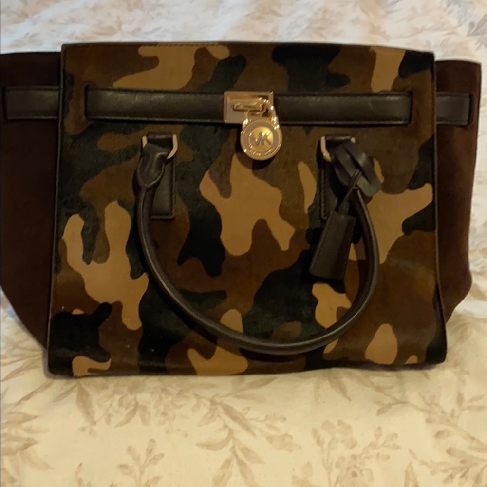 COPY - Michael Kors calf skin camouflage tote